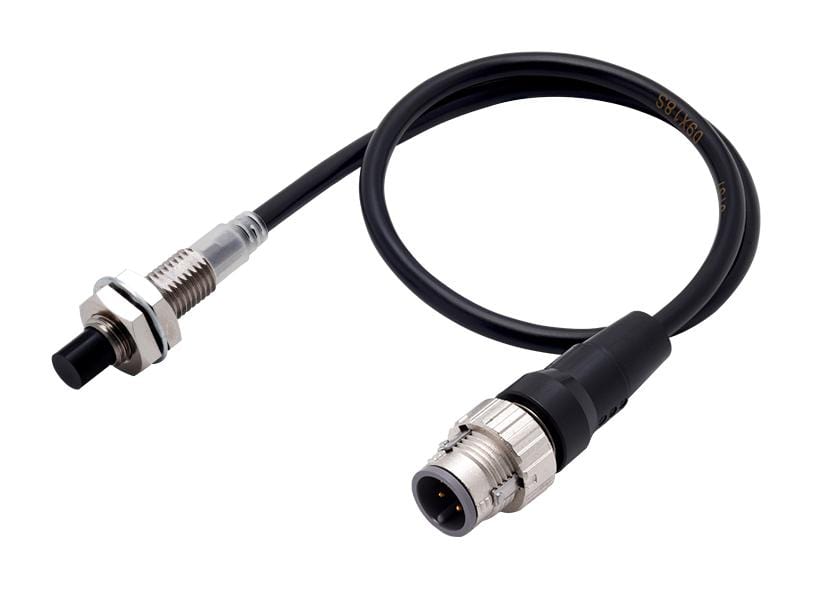 OMRON Inductive E2E-X8MB1T8-M1TJ 0.3M PROXIMITY SENSOR, PNP/SPST-NO, 8MM, M8 OMRON 3414615 E2E-X8MB1T8-M1TJ 0.3M