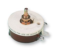 RJS6R0E - Rheostat, Wirewound, 6 ohm, 50 W, RJS, Panel Mount, Flatted - OHMITE