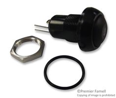 IPR1SAD2LOY - Industrial Pushbutton Switch, IP, 13.6 mm, SPST, Off-On, Round, Black - APEM