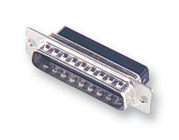 09 67 025 5601 - D Sub Connector Housing, 25 Ways, D Sub, D25, Plug, Metal Body - HARTING