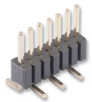 M52-040000P0545 - Pin Header, Vertical, Board-to-Board, 1.27 mm, 1 Rows, 5 Contacts, Surface Mount Straight - HARWIN