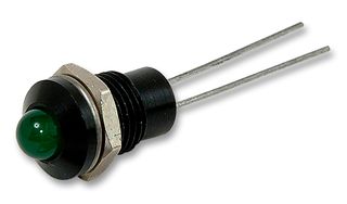 MC19041001 - LED Panel Mount Indicator, Green, 2.6 VDC, 8 mm, 45 mA, 25 mcd, Not Rated - MULTICOMP PRO