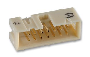 09 19 516 7324 - Pin Header, Straight, Wire-to-Board, 2.54 mm, 2 Rows, 16 Contacts, Through Hole, SEK 19 - HARTING