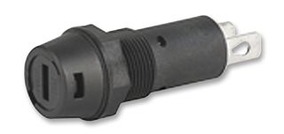 3101.0115 - Fuseholder, Panel Mount, Front Side, 250V, 10A, 5 x 20mm, Solder, Fingergrip Cap, IP67, PC2 - SCHURTER