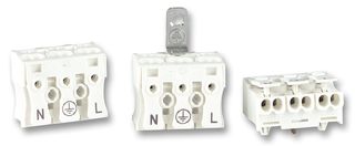 9800103SKB - Panel Mount Barrier Terminal Block, 1 Row, 3 Ways, 10 mm, 24 A - METWAY ELECTRICAL INDUSTRIES