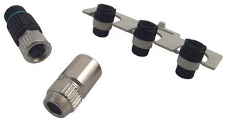 21 02 151 2305 - Circular Connector, Harax M8-S Series, Cable Mount Receptacle, 3 Contacts, Screw Socket - HARTING