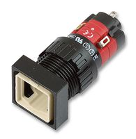 0041-2361 - Industrial Pushbutton Switch, EMF, 16.2 mm, SPDT, Off-On, Square - SCHWEITZER