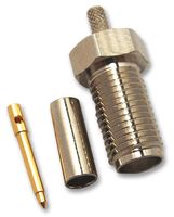 RSMA6411A2-NT50G-5-50 - RF / Coaxial Connector, SMA RP Coaxial, Crimp, 50 ohm, RG174, RG188A, RG316, Brass - AMPHENOL RF