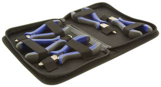 D00122 - 5 Piece Mini Plier Set with Ergonomic Handles - DURATOOL