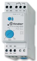 72.01.9.024.0000 - Liquid Level Control Relay, 72 Series, Adjustable Sensitivity, SPDT, 24 Vdc, 1.5 W, 7 s - FINDER