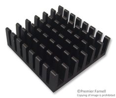 CCI02 - Heat Sink, BGA, FPGAs, Double Sided Adhesive, 7.93 °C/W, BGA, 45 mm, 10 mm, 45 mm - CCI