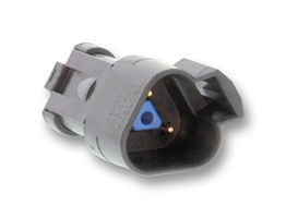 DT04-3P-EP10 - Automotive Connector Housing, Terminating Resistor, End Cap, J1939, DT, Receptacle, 3 Ways - DEUTSCH - TE CONNECTIVITY