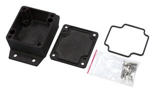 MC001243 - Metal Enclosure, Die Cast, With EPDM Continuous Seal, Small, Diecast Aluminium, 60 mm, 100 mm - MULTICOMP PRO