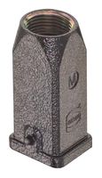 19370031440 - Heavy Duty Connector, M20, Hood, Top Entry, Zinc Body, 1 Lever, 3A - HARTING