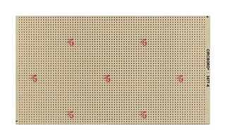 3677-6 - PCB, Pre-Etched, Epoxy Glass Composite, 1.57mm, 114.3mm x 205.23mm - VECTOR ELECTRONICS