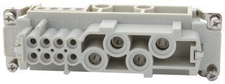 93601-0245 - Heavy Duty Connector, 93601, Insert, 12 Contacts, 24B, Receptacle, Screw Socket - MOLEX