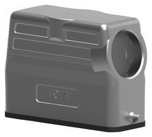 T1319160125-000 - Heavy Duty Connector, M25, Hood, Side Entry, Aluminium Alloy Body, 16A - TE CONNECTIVITY