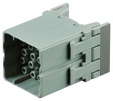 T2111202101-007 - Heavy Duty Connector, HMN, Insert, 20 Contacts, Plug, Crimp Pin - Contacts Not Supplied - TE CONNECTIVITY