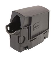 09330240502 - Heavy Duty Connector, Hood, Side Entry, Nylon (Polyamide), Fibreglass Reinforced, 2 Lever, 24B - HARTING