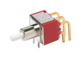 8221SD9AGE - Pushbutton Switch, 8020, DPDT, On-(On), Plunger, White - C&K COMPONENTS