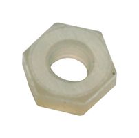 709940400 - Hex Hut, Nylon 6.6, M4 Thread Size, 7 mm Width, 2.40 mm Thickness, WA-SNTE Series - WURTH ELEKTRONIK