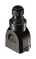 19431060445 - Heavy Duty Connector, IP66, With Gland, Nylon (Polyamide), Fibreglass Reinforced, 1 Lever, 6B - HARTING