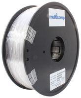 MC011464 - 3D Printer Filament, 1.75mm Dia, Natural, PETG, 1 kg - MULTICOMP