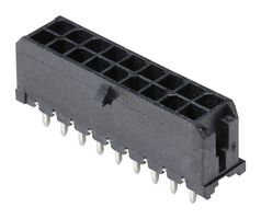 43045-1827 - Pin Header, Power, 3 mm, 2 Rows, 18 Contacts, Through Hole Straight, Micro-Fit 3.0 43045 - MOLEX