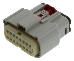 33472-1607 - Automotive Connector Housing, MX150 33472, Receptacle, 16 Ways - MOLEX