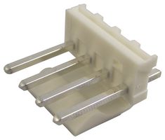 41791-0834 - Pin Header, Power, 3.96 mm, 1 Rows, 4 Contacts, Through Hole Straight, KK 396 41791 - MOLEX