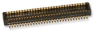 55560-0407 - Mezzanine Connector, Header, 0.5 mm, 2 Rows, 40 Contacts, Surface Mount, Brass - MOLEX