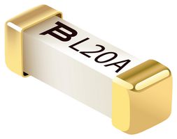 SF-3812F2000T-2 - Fuse, Surface Mount, 20 A, Fast Acting, 250 VAC, 3812 (10030 Metric), SinglFuse SF-3812F-T - BOURNS