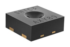 SHTC3 - Temperature and Humidity Sensor, ±2%, 0-100% RH, -40 to 125°C, I2C, Digital, 1.62 V to 3.6 V, DFN-4 - SENSIRION