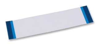 15266-0097 - FFC / FPC Cable, 10 Core, 0.5 mm, Same Sided Contacts, 2 ", 51 mm, White - MOLEX