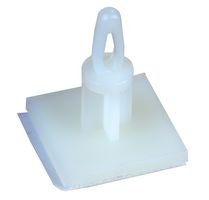 TRCBSB-10-01A2-RT - PCB Spacer, Base Lock-In Support, Nylon 6.6, 7.1 mm x 15.9 mm, TRCBSB Series, 50 Pack - TR FASTENINGS