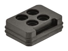 09100049900 - Connector Accessory, Single Wire Seal, Harting Han Series Size 1A Heavy Duty Connectors, Han - HARTING