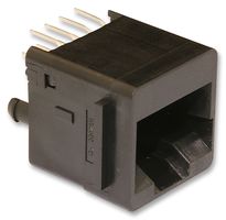 42410-8312 - Modular Connector, RJ45 Jack, 1 x 1 (Port), 8P8C, Cat3, Through Hole Mount - MOLEX