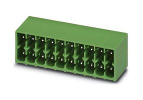 DMC 1,5/ 5-G1-3,5 P35 - Terminal Block, 2Row, Header, 3.5 mm, 5 Ways, 8 A, 160 V, Through Hole Right Angle - PHOENIX CONTACT