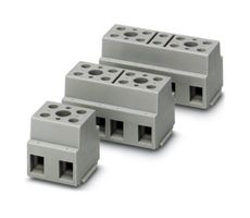 G 10/ 2 - Panel Mount Barrier Terminal Block, 57 A, 800 V, 2 Pole, Screw, 6 AWG - PHOENIX CONTACT
