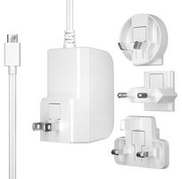 MP001636 - AC/DC Power Supply, Raspberry Pi-, AU/EU/UK/US Plug, ITE, 1 Output, 15.3 W, 5.1 VDC, 3 A - MULTICOMP PRO