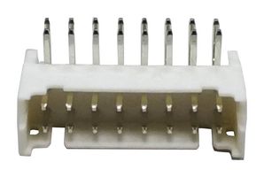 MP001743 - Pin Header, R/A, Wire-to-Board, 2 mm, 2 Rows, 16 Contacts, Through Hole Right Angle, MP W2B 2MM - MULTICOMP PRO
