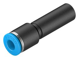 QS-10H-6 - Pneumatic Fitting, Push-In Fitting, 14 bar, 10 mm, Brass, QS - FESTO