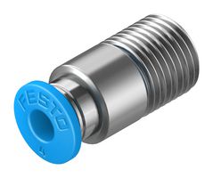 QS-1/8-4-I - Pneumatic Fitting, Push-In Fitting, R1/8, 14 bar, 4 mm, Brass, QS - FESTO