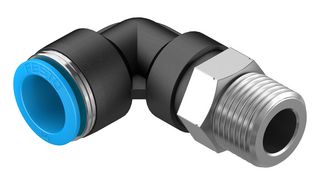 QSL-1/2-16 - Pneumatic Fitting, Push-In L-Fitting, R1/2, 14 bar, 16 mm, PBT (Polybutylene Terephthalate), QSL - FESTO