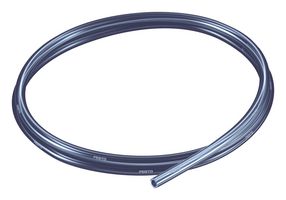PUN-H-6X1-TSW - Pneumatic Tubing, 6 mm, 4 mm, PU (Polyurethane), Black, 10 bar, 50 m - FESTO