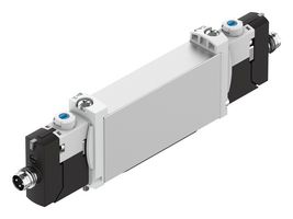 VUVG-B14-B52-ZT-F-1R8L - AIR SOLENOID VALVE, FLANGE, 10BAR, 24VDC - FESTO