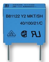 B81123C1472M189 - Safety Capacitor, Metallized PP, Radial Box - 2 Pin, 4700 pF, ± 20%, Y1, Through Hole - EPCOS
