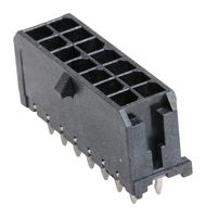 43045-1414 - Pin Header, Power, Wire-to-Board, 3 mm, 2 Rows, 14 Contacts, Through Hole Straight - MOLEX