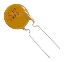 RF3300-000 - Resettable Fuse, PPTC, PolySwitch RHEF Series, 30 VDC, 1 A, 1.8 A, 5.2 s, Round - LITTELFUSE