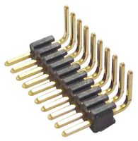 TMS-104-02-G-S-RA . - Pin Header, Board-to-Board, 1.27 mm, 1 Rows, 4 Contacts, Through Hole Right Angle, TMS - SAMTEC